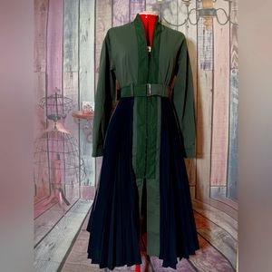 SportMax Pleated Long Dress